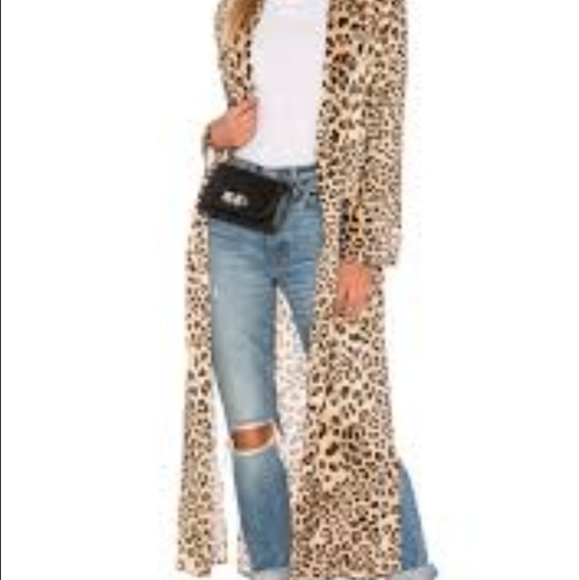 House of Harlow 1960 Jackets & Blazers - House of Harlow 1960 x REVOLVE Delaney Duster in Leopard